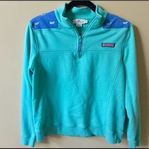 Vineyard Vines blue whale shep shirt
